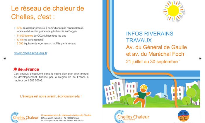 Travaux d&rsquo;extension du réseau de chaleur !